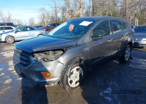 2018 Ford Escape S из США, поврежденный, VIN 1FMCU0F76JUC45168